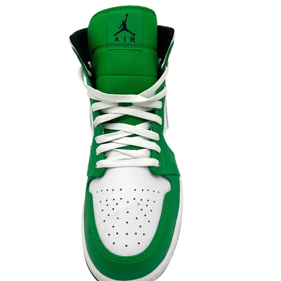 NIKE JORDAN ONE MID LUCKY GREEN SIZE 11 DEADSTOCK - Picture 4 of 7